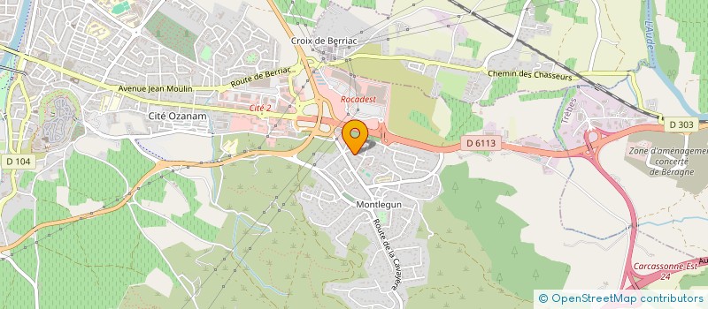localisation de l'entreprise BGO-RENOVATION à CARCASSONNE