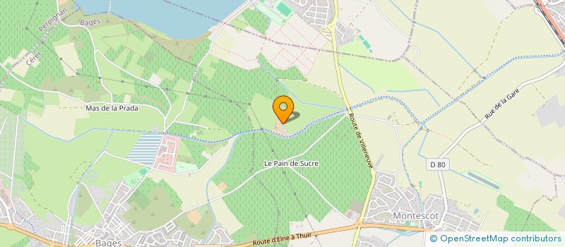 localisation de l'entreprise BGP  MONTESCOT