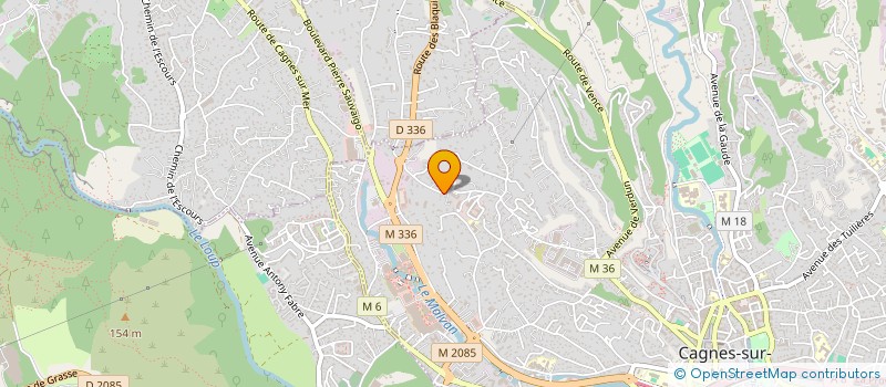 localisation de l'entreprise BGP CONSEILS à CAGNES SUR MER