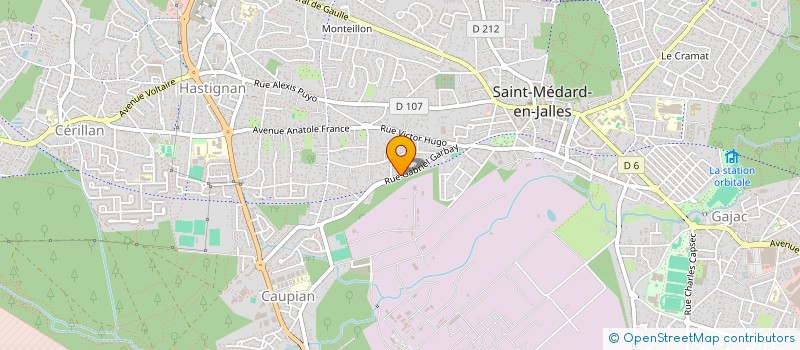 localisation de l'entreprise BGP CONSEILS à SAINT-MEDARD-EN-JALLES