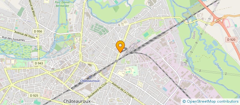 localisation de l'entreprise BGPLANB à CHATEAUROUX