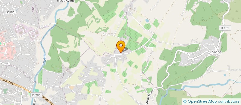 localisation de l'entreprise BGPM HOLDING  MEJANNES-LES-ALES