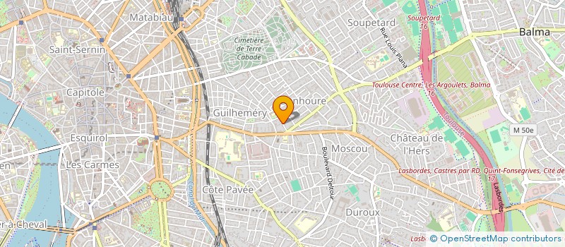 localisation de l'entreprise BGPRO à TOULOUSE