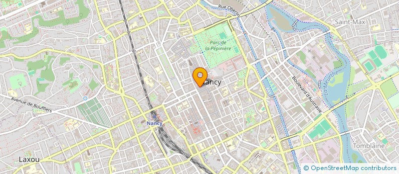 localisation de l'entreprise BGR  NANCY