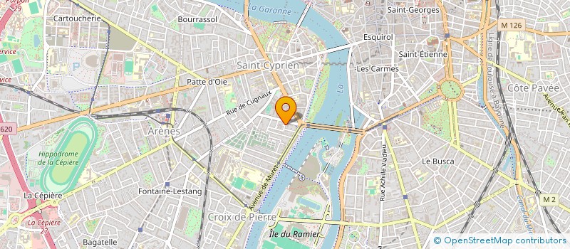 localisation de l'entreprise BGR AUDIT  TOULOUSE