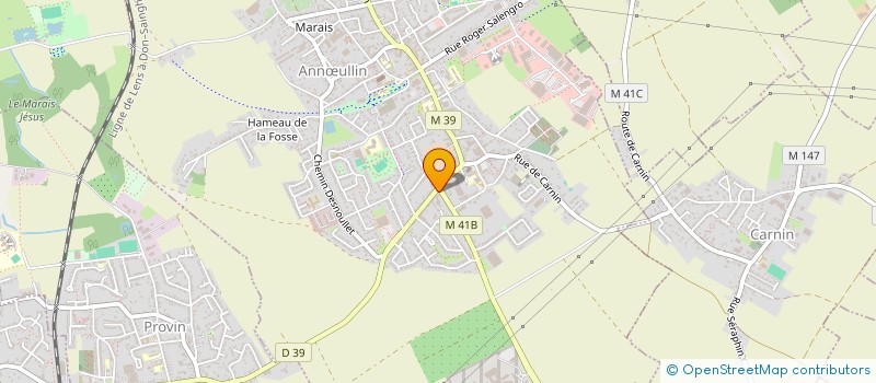 localisation de l'entreprise BGRC  ANNULLIN