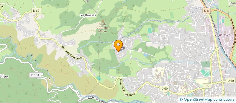 localisation de l'entreprise BGRC  MONTBRISON