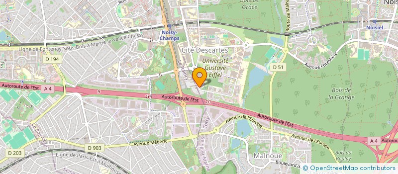 localisation de l'entreprise BGREEN  CHAMPS-SUR-MARNE