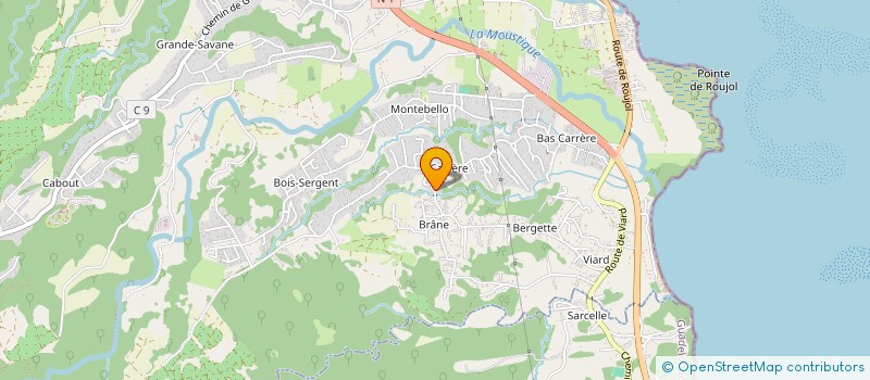 localisation de l'entreprise BGRN GROUP  PETIT-BOURG