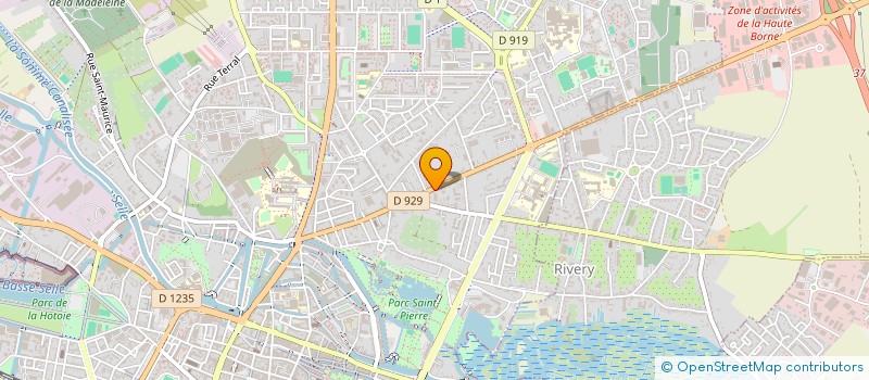 localisation de l'entreprise BGS à AMIENS