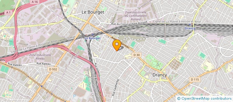 localisation de l'entreprise BGS à DRANCY
