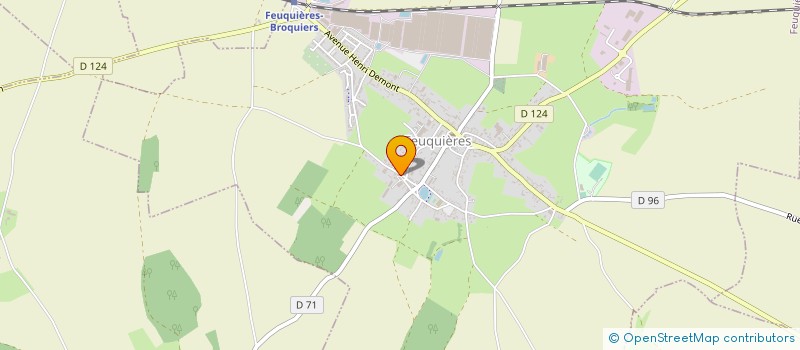 localisation de l'entreprise BGS AGRI à FEUQUIERES