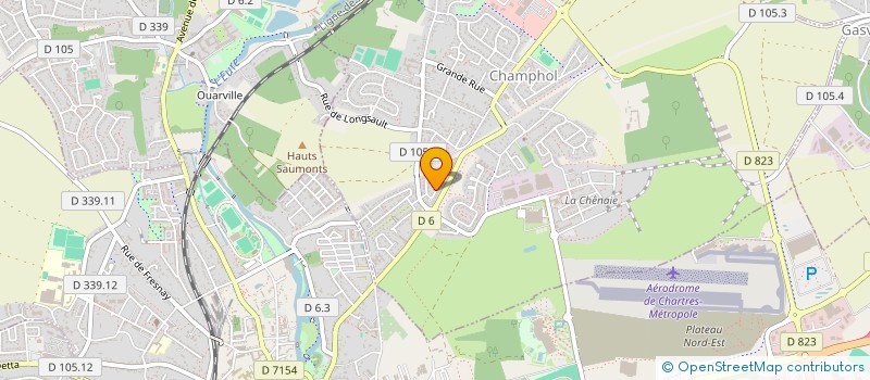 localisation de l'entreprise BGS CONSULT à CHAMPHOL
