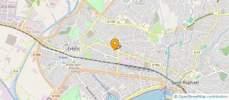 localisation de l'entreprise BGS ENTREPRISE à FREJUS