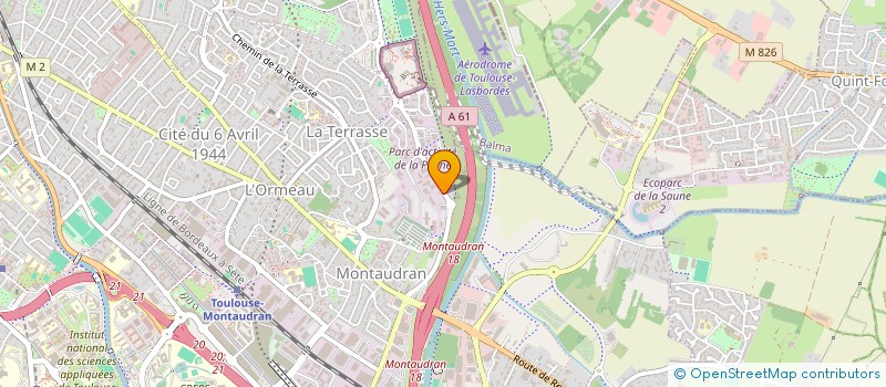 localisation de l'entreprise BGS EXPERTISE  TOULOUSE