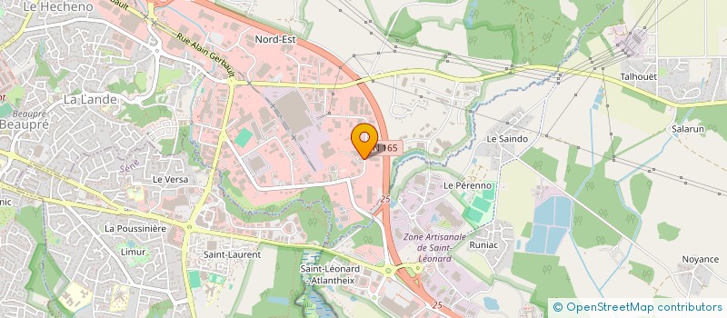 localisation de l'entreprise BGS IMMO à VANNES