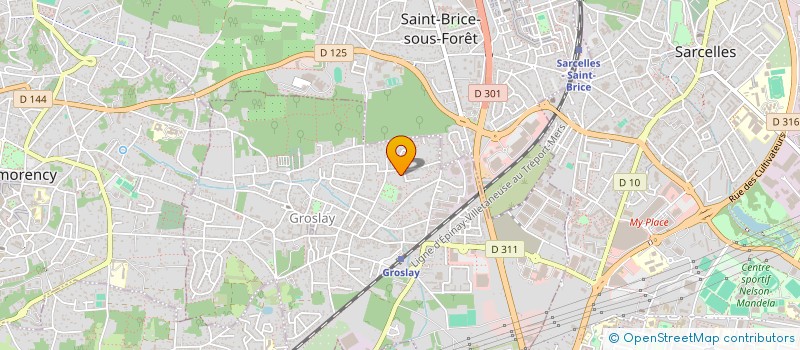 localisation de l'entreprise BGS INVESTING  GROSLAY