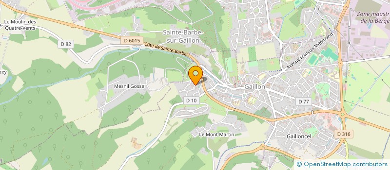 localisation de l'entreprise BGSI CONSEIL  SAINT-ETIENNE-DU-VAUVRAY