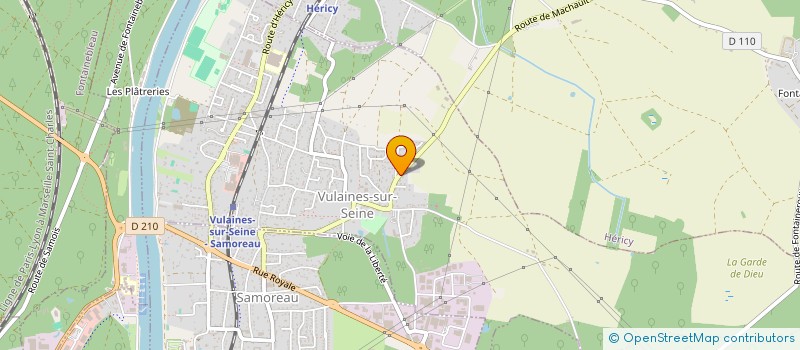 localisation de l'entreprise BGSP  VULAINES-SUR-SEINE