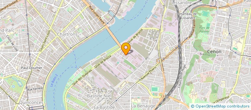 localisation de l'entreprise BGST INVEST  BORDEAUX