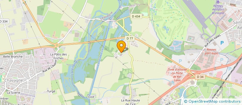 localisation de l'entreprise BGSV  BRUZ