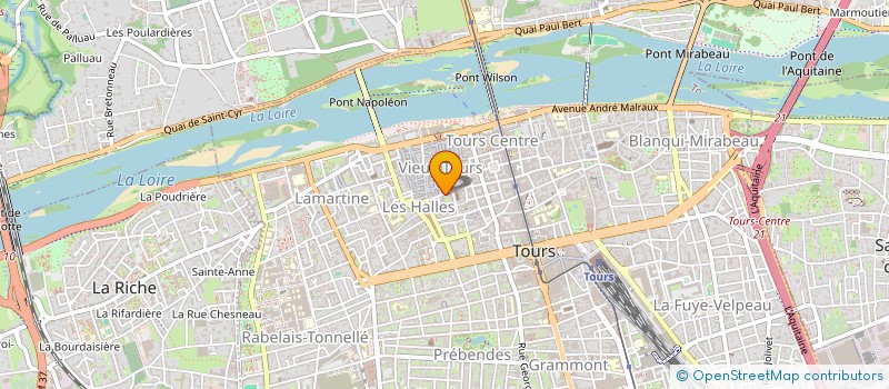 localisation de l'entreprise BGT  TOURS