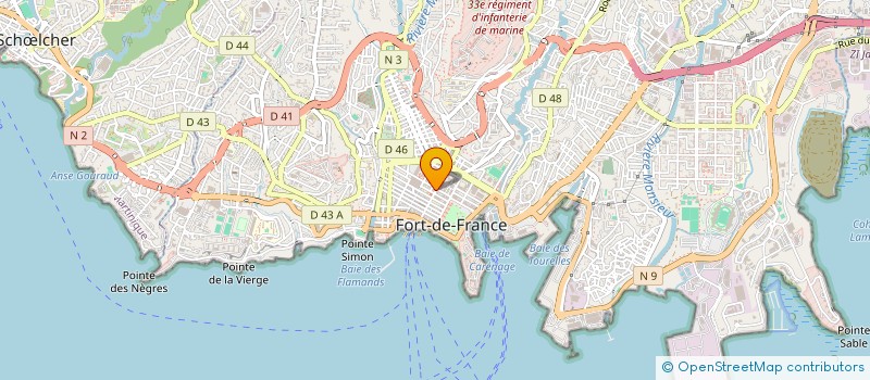 localisation de l'entreprise BGT  FORT-DE-FRANCE