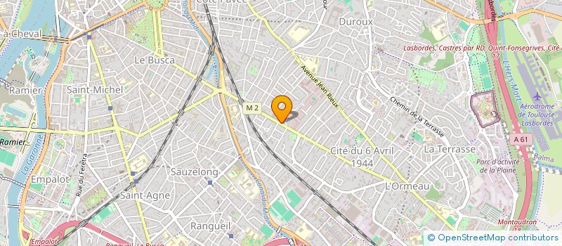 localisation de l'entreprise BGT EXPRESS à TOULOUSE