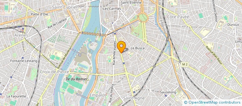 localisation de l'entreprise BGT SAINT MICHEL  TOULOUSE