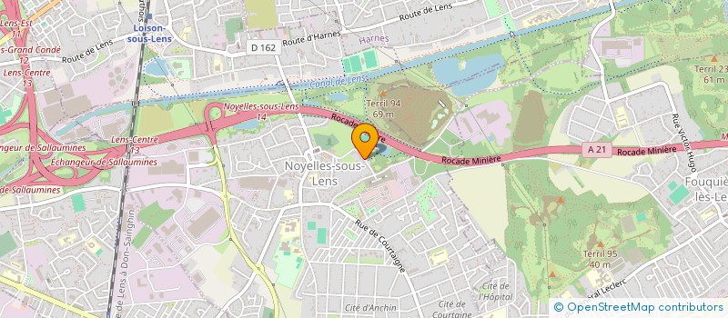 localisation de l'entreprise BGTS  NOYELLES-SOUS-LENS