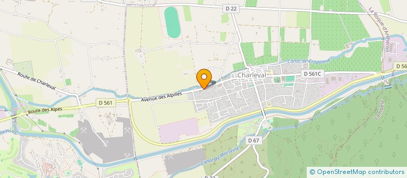 localisation de l'entreprise BGV  BOURG-LES-VALENCE