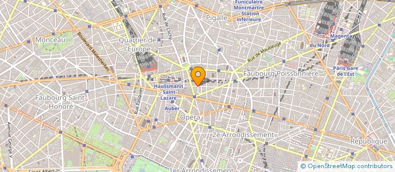 localisation de l'entreprise BGV BOURGOGNE GRANDS VINS  PARIS