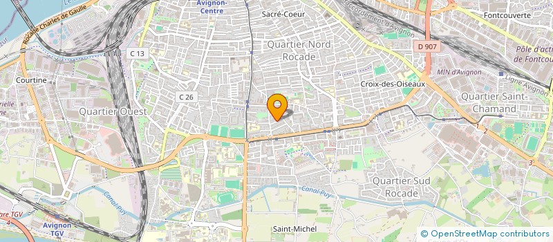 localisation de l'entreprise BGV TRANSACTION  AVIGNON