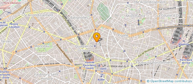 localisation de l'entreprise BGV VC FR  PARIS