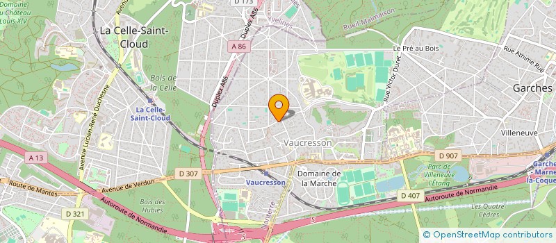 localisation de l'entreprise BGVDM à VAUCRESSON