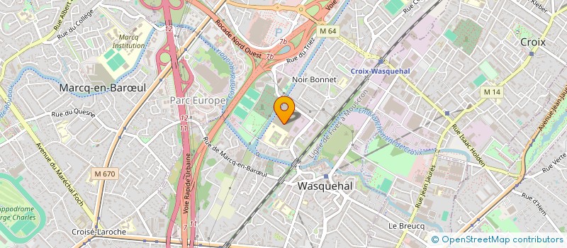 localisation de l'entreprise BGW  WASQUEHAL