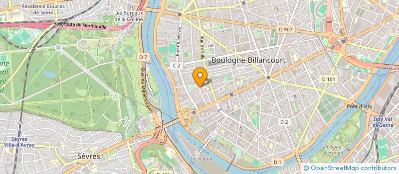localisation de l'entreprise BGY à BOULOGNE-BILLANCOURT