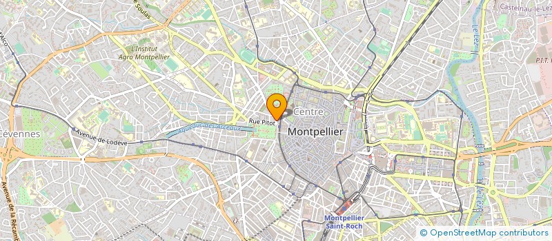 localisation de l'entreprise BGYB à MONTPELLIER