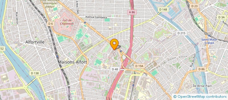 localisation de l'entreprise BH 21 à MAISONS-ALFORT