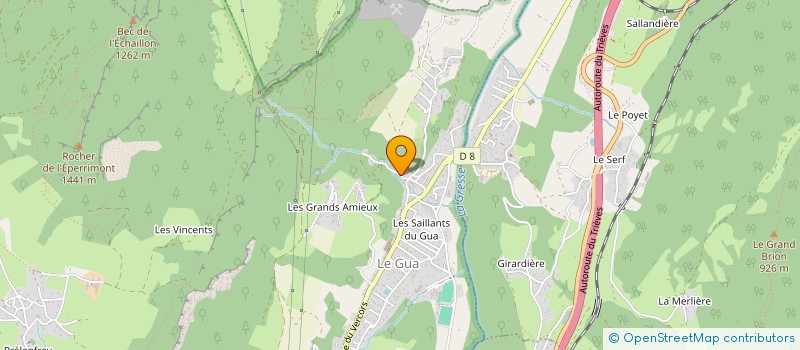 localisation de l'entreprise BH A&D  LE GUA