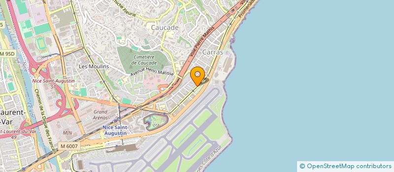 localisation de l'entreprise BH BATI ET RENOV à NICE