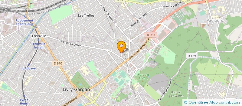 localisation de l'entreprise BH BATIMENT à LIVRY GARGAN