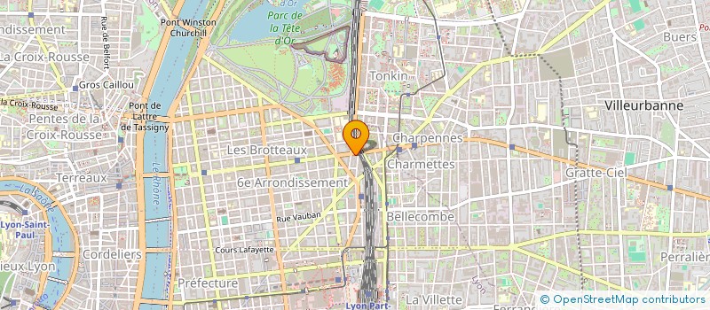 localisation de l'entreprise BH-BD  LYON