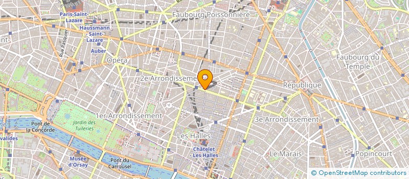 localisation de l'entreprise BH CAPITAL  PARIS