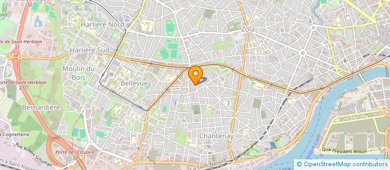 localisation de l'entreprise BH & CO à BOUGUENAIS