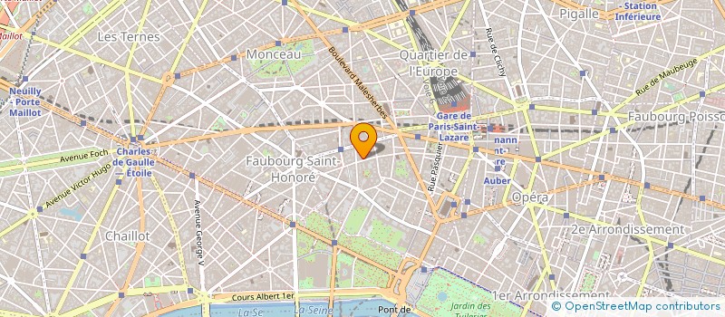 localisation de l'entreprise BH.COM  PARIS