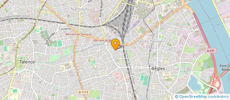 localisation de l'entreprise BH CONCEPT à BEGLES