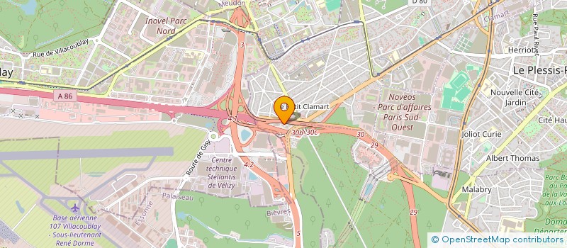 localisation de l'entreprise BH DD à CLAMART