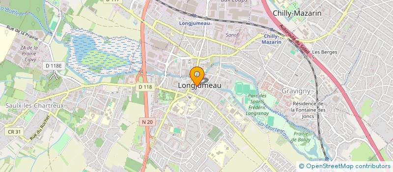 localisation de l'entreprise BH DRIVE à LONGJUMEAU