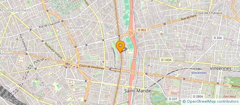 localisation de l'entreprise BH DRIVERS  PARIS